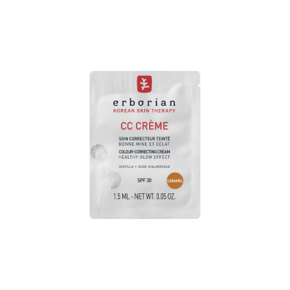 דוגמית קרם CC CARAMEL לגוון עור שזוף עד כהה