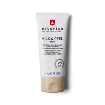 MILK & PEEL - מסכת ניקוי עמוק בנפח 75 מ"ל עם חלב ושמן שומשום, מסייעת לניקוי ותחושת רכות לעור הפנים